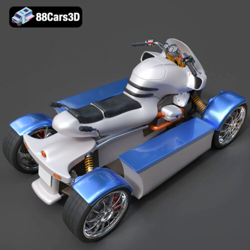 GG Quad ATV 3D Model