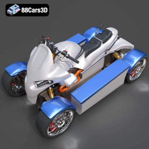 GG Quad ATV 3D Model