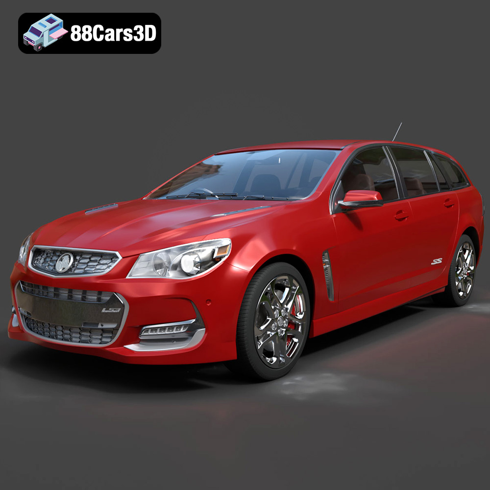 Holden Commodore Sportwagon 2017 3D Model