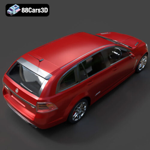 Holden Commodore Sportwagon 2017 3D Model - Gallery Image 7 Holden Commodore Sportwagon 2017 3D Model