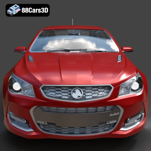 Holden Commodore Sportwagon 2017 3D Model - Gallery Image 4 Holden Commodore Sportwagon 2017 3D Model