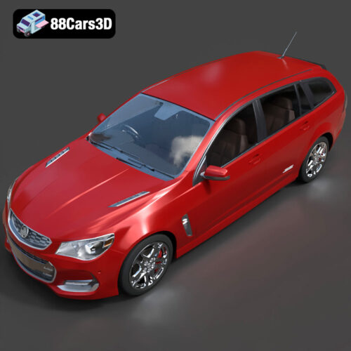 Holden Commodore Sportwagon 2017 3D Model - Gallery Image 5 Holden Commodore Sportwagon 2017 3D Model