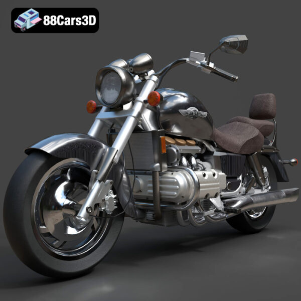 Honda-Valkyrie-F6C-001 Honda Valkyrie F6C Motorcycle 3D Model