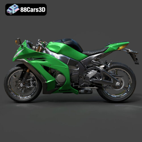 Kawasaki_ZX10R_2012-002 Kawasaki ZX-10R 2012 3D Model