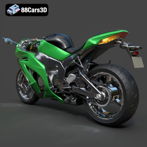 Kawasaki_ZX10R_2012-003 Kawasaki ZX-10R 2012 3D Model