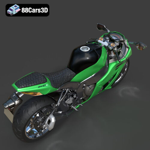 Kawasaki_ZX10R_2012-005 Kawasaki ZX-10R 2012 3D Model