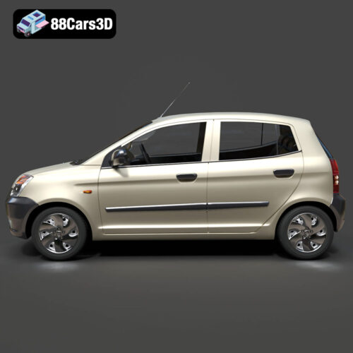 Kia Picanto 2024 3D Model