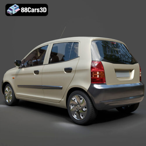 Kia Picanto 2024 3D Model