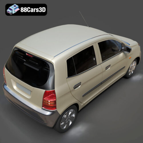 Kia Picanto 2024 3D Model