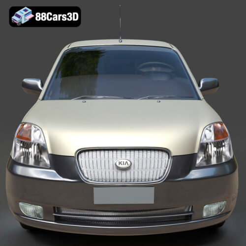 Kia Picanto 2024 3D Model