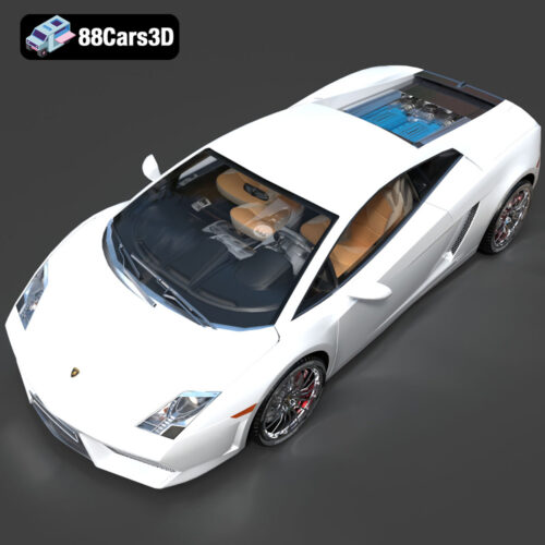 Lamborghini Gallardo 3D Model