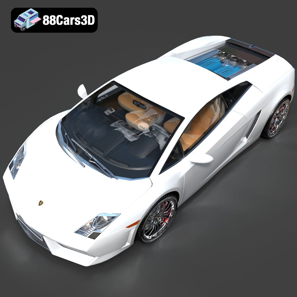 Lamborghini Gallardo 3D Model