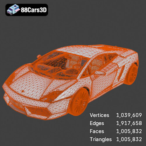 Lamborghini Gallardo 3D Model