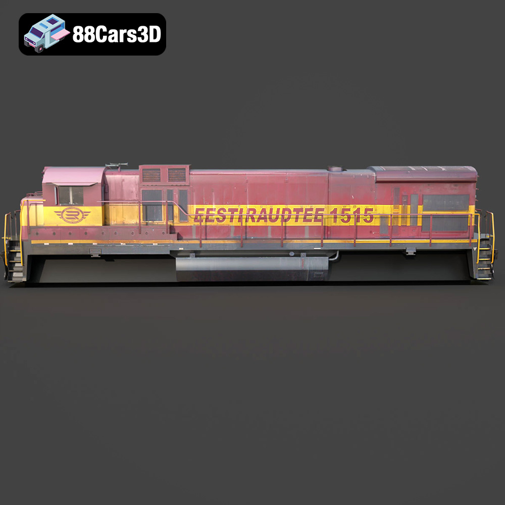 Locomotive C36-004 3D Model