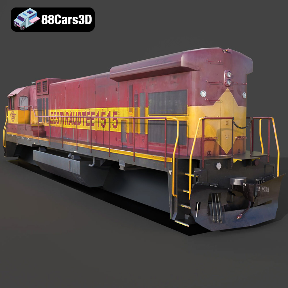 Locomotive C36-004 3D Model