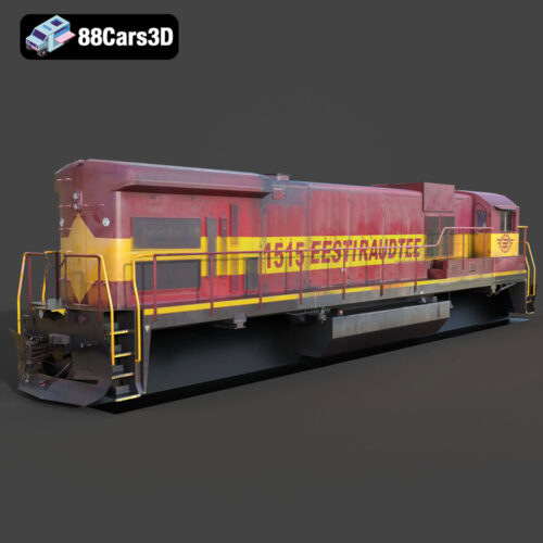 Locomotive C36-004 3D Model