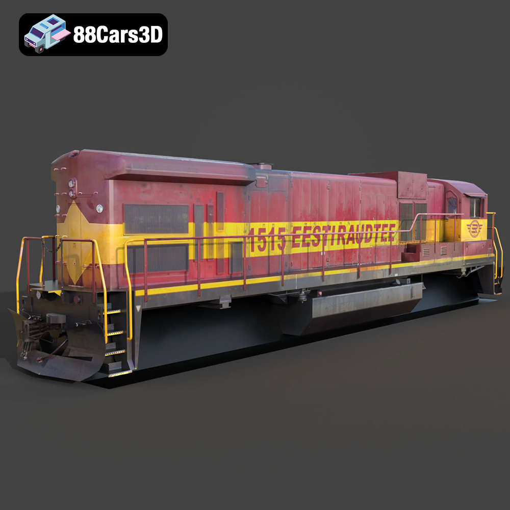 Locomotive C36-004 3D Model