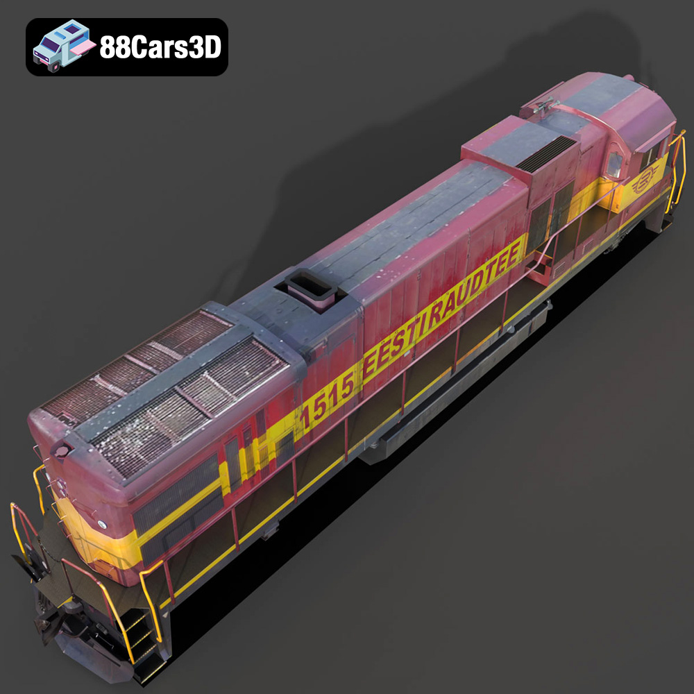 Locomotive C36-004 3D Model