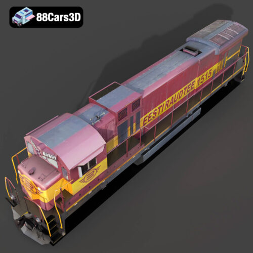 Locomotive C36-004 3D Model