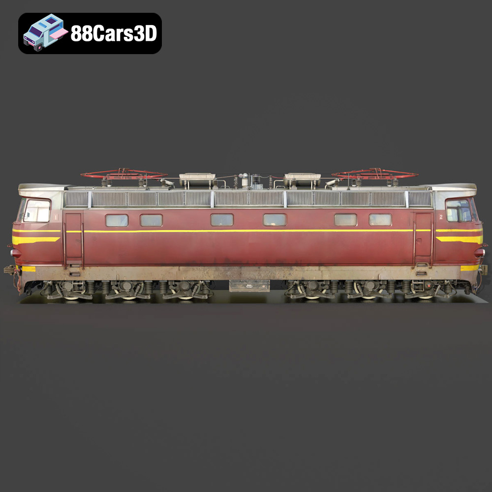 Locomotive CHS4 072-004 3D Model