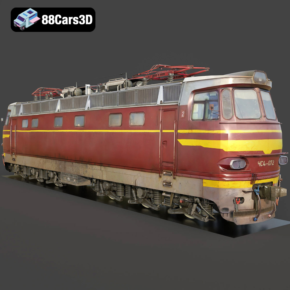 Locomotive CHS4 072-004 3D Model