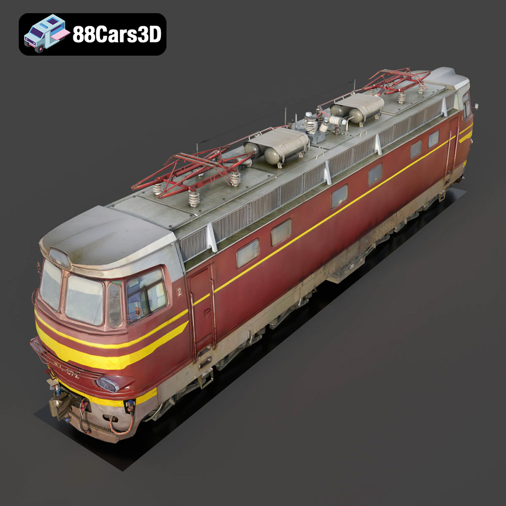 Locomotive CHS4 072-004 3D Model