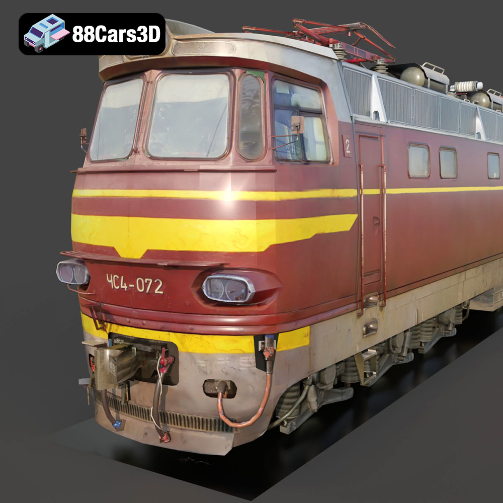 Locomotive CHS4 072-004 3D Model