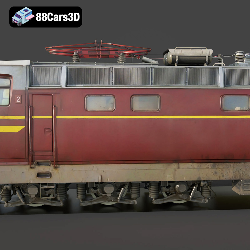 Locomotive CHS4 072-004 3D Model