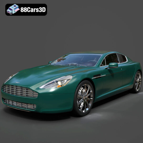 Martin Rapide 2011 3D Model