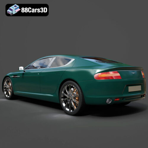 Martin Rapide 2011 3D Model