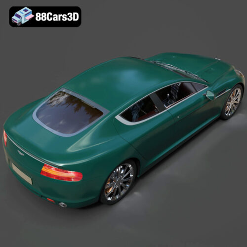 Martin Rapide 2011 3D Model