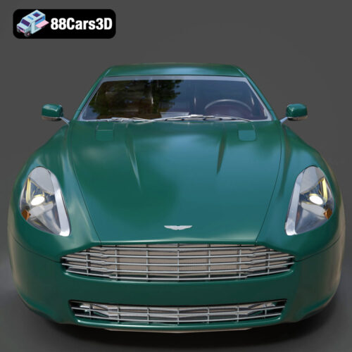 Martin Rapide 2011 3D Model