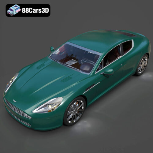 Martin Rapide 2011 3D Model