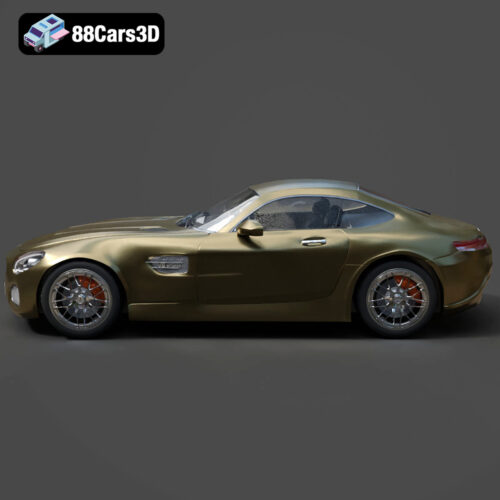 Mercedes-AMG GT 2015 3D Model
