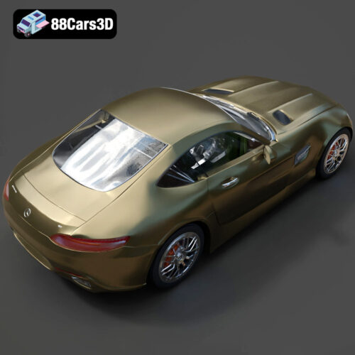 Mercedes-AMG GT 2015 3D Model