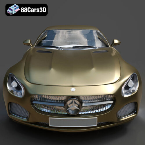 Mercedes-AMG GT 2015 3D Model