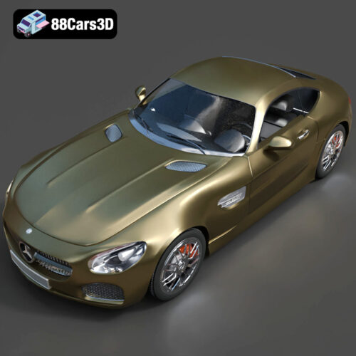 Mercedes-AMG GT 2015 3D Model
