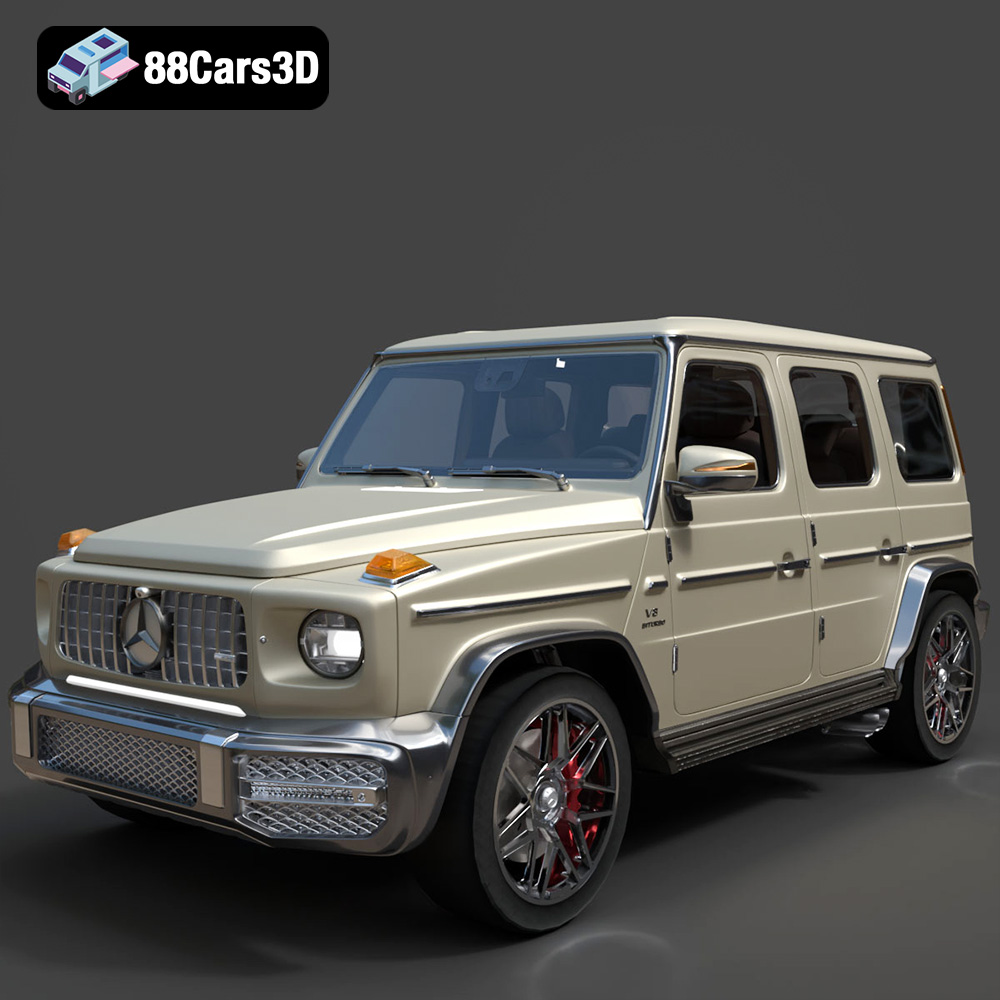 Mercedes Benz G63 AMG 2019 3D Model