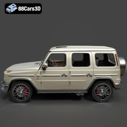 Mercedes Benz G63 AMG 2019 3D Model - Gallery Image 2 Mercedes Benz G63 AMG 2019 3D Model