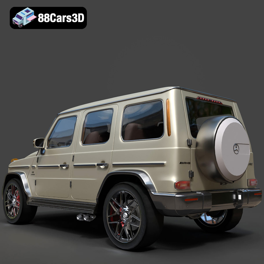 Mercedes Benz G63 AMG 2019 3D Model