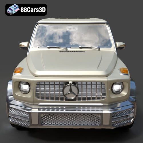 Mercedes Benz G63 AMG 2019 3D Model - Gallery Image 7 Mercedes Benz G63 AMG 2019 3D Model
