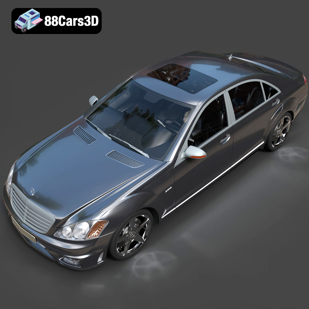 Mercedes-Benz S65 AMG 2018 3D Model