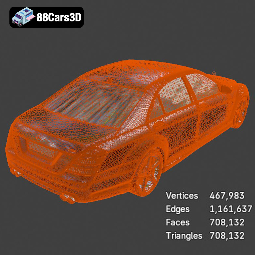 Mercedes-Benz S65 AMG 2018 3D Model
