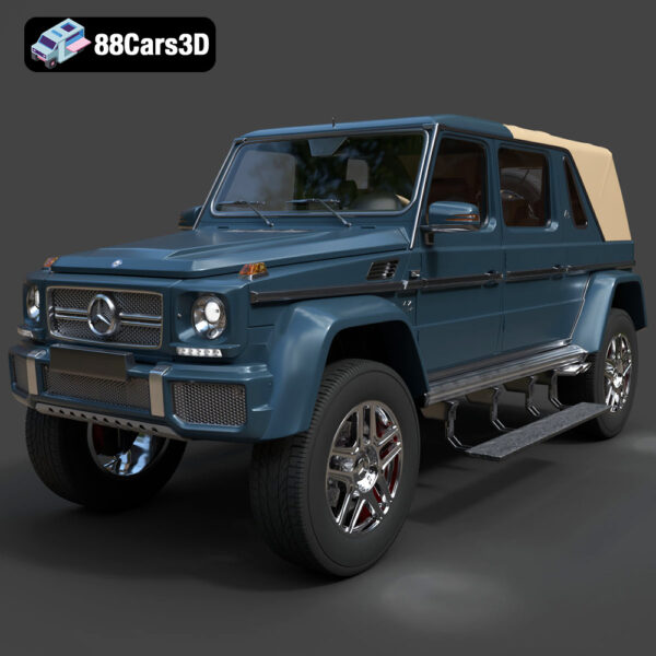 Mercedes-Benz G-Class 2024 3D Model - Main Image Mercedes-Benz G-Class 2024 3D Model