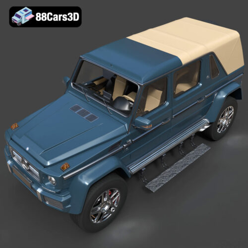 Mercedes-Benz G-Class 2024 3D Model - Gallery Image 1 Mercedes-Benz G-Class 2024 3D Model
