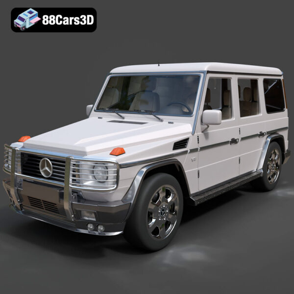 Mercedes G-Class SUV 2024 3D Model - Main Image Mercedes G-Class SUV 2024 3D Model