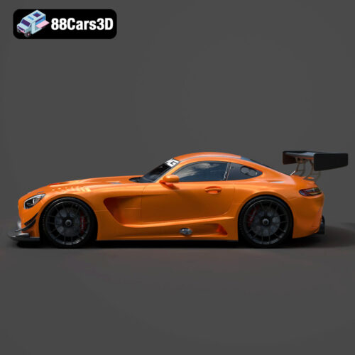 Mercedes-AMG GT S 3D Model - Gallery Image 6 Mercedes-AMG GT S 3D Model