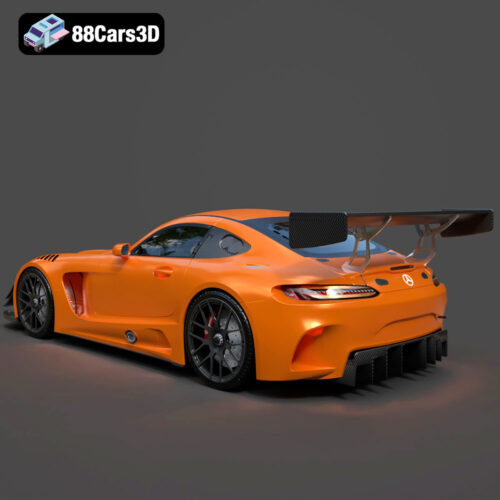 Mercedes-AMG GT S 3D Model - Gallery Image 2 Mercedes-AMG GT S 3D Model