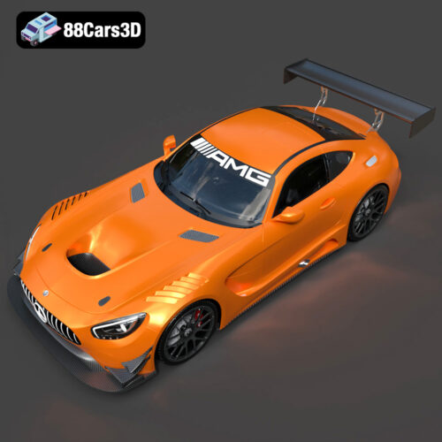 Mercedes-AMG GT S 3D Model - Gallery Image 1 Mercedes-AMG GT S 3D Model