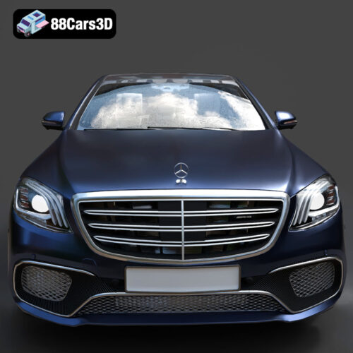 Mercedes S-Class 2024 3D Model